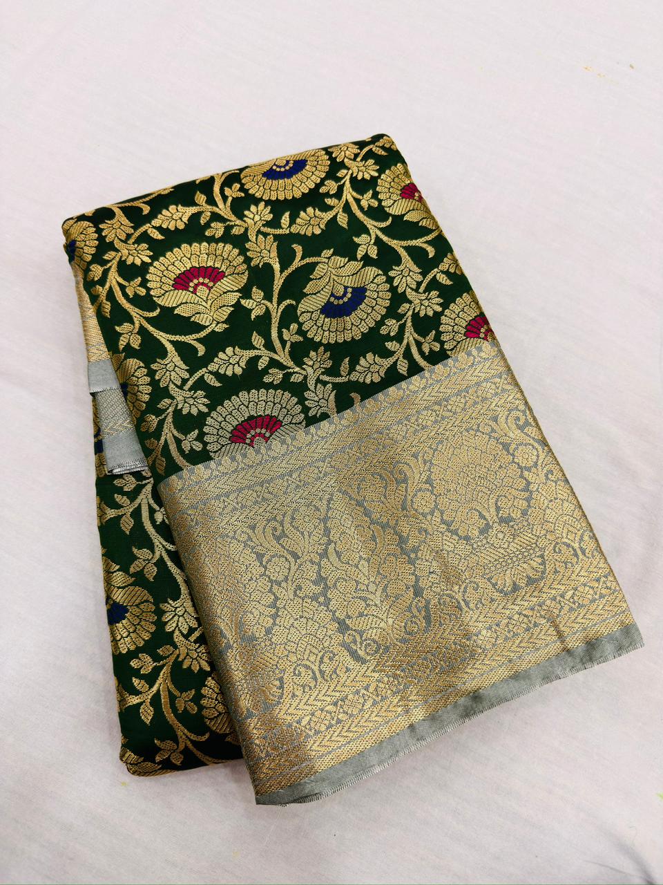 Semi Kanchi Meenakari