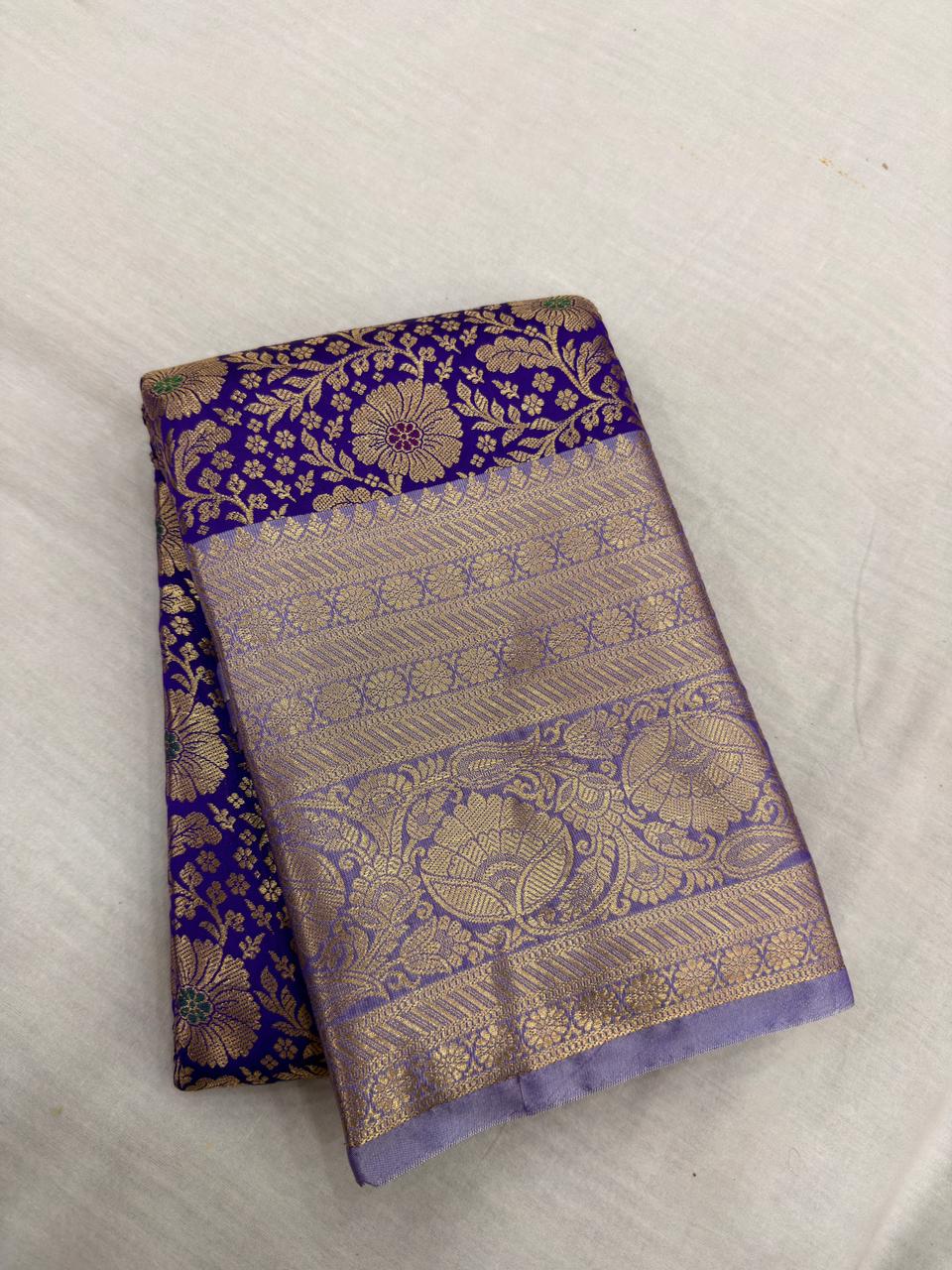Semi Kanchi Meenakari