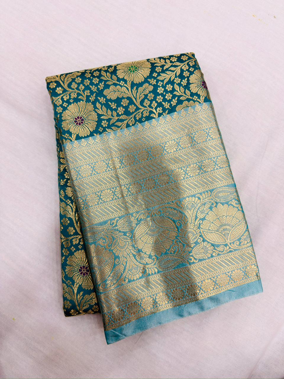 Semi Kanchi Meenakari