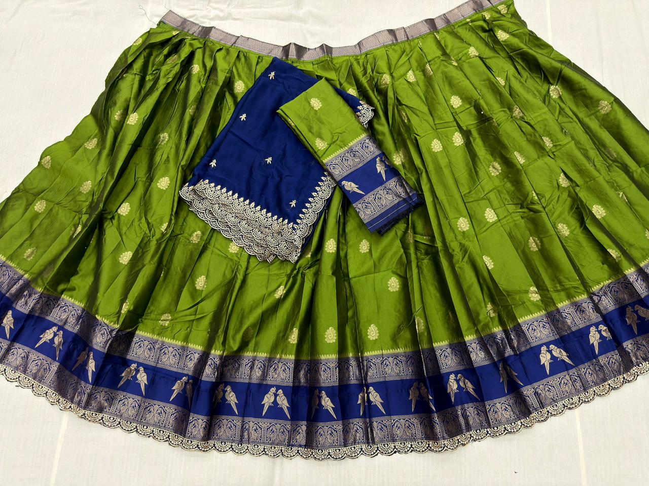 Vintage Gadwal Lehengas
