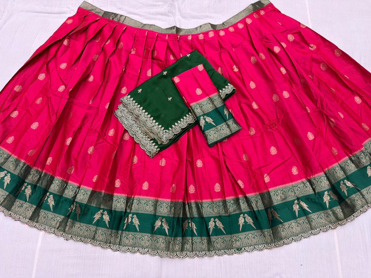 Vintage Gadwal Lehengas