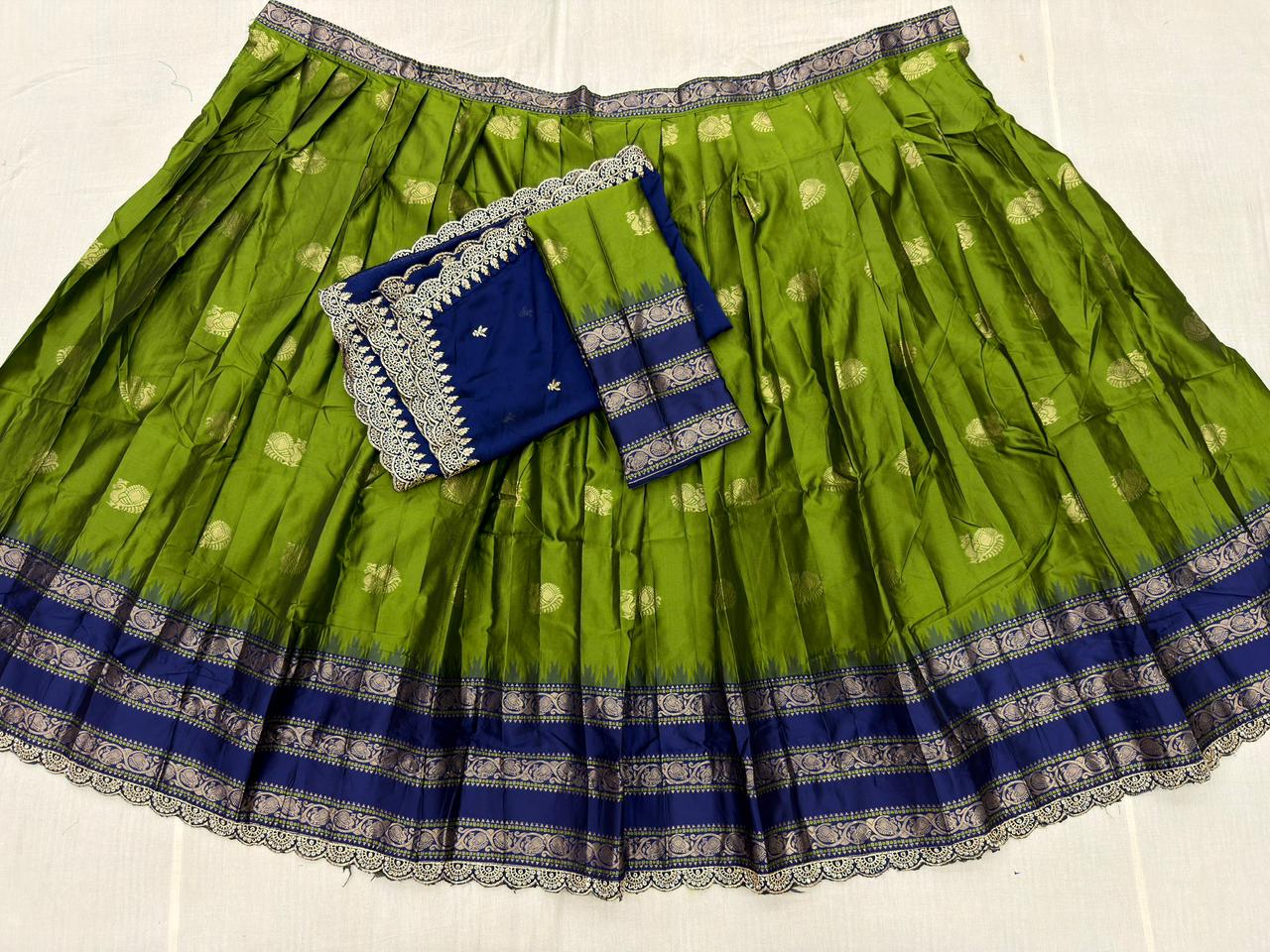 Vintage Gadwal Lehengas