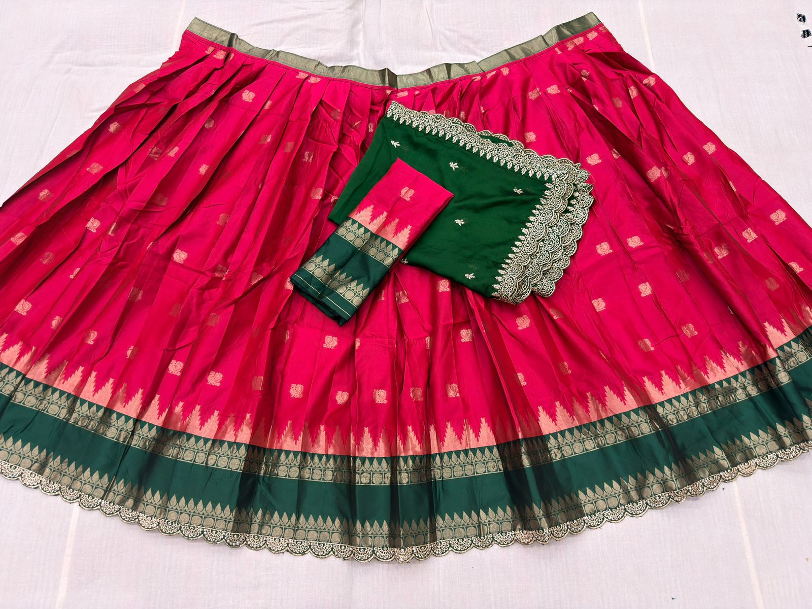 Vintage Gadwal Lehengas