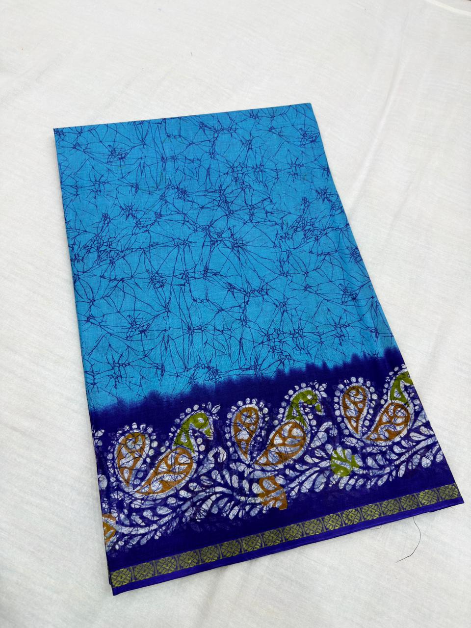 BATIK COTTON SAREES