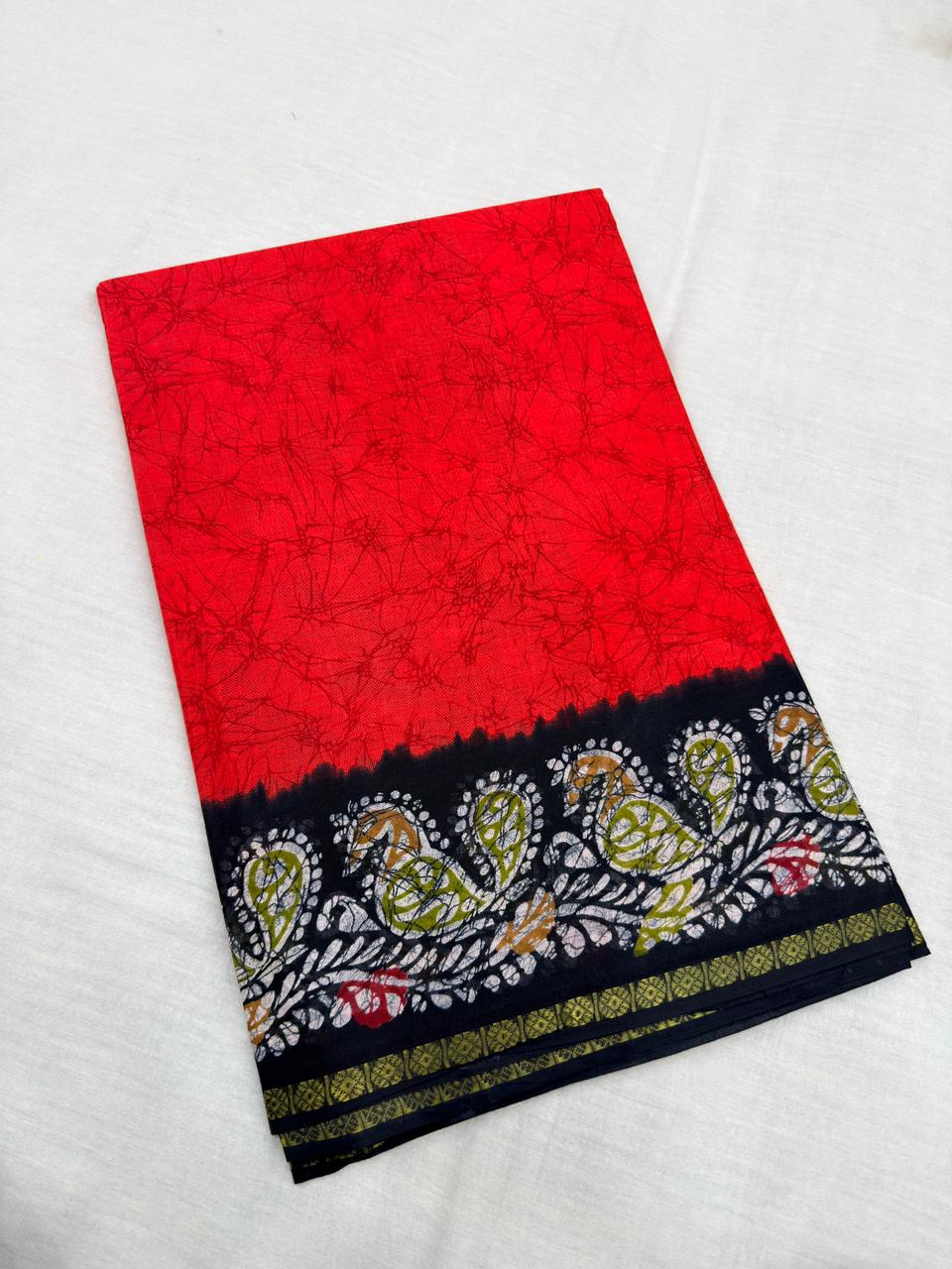 BATIK COTTON SAREES