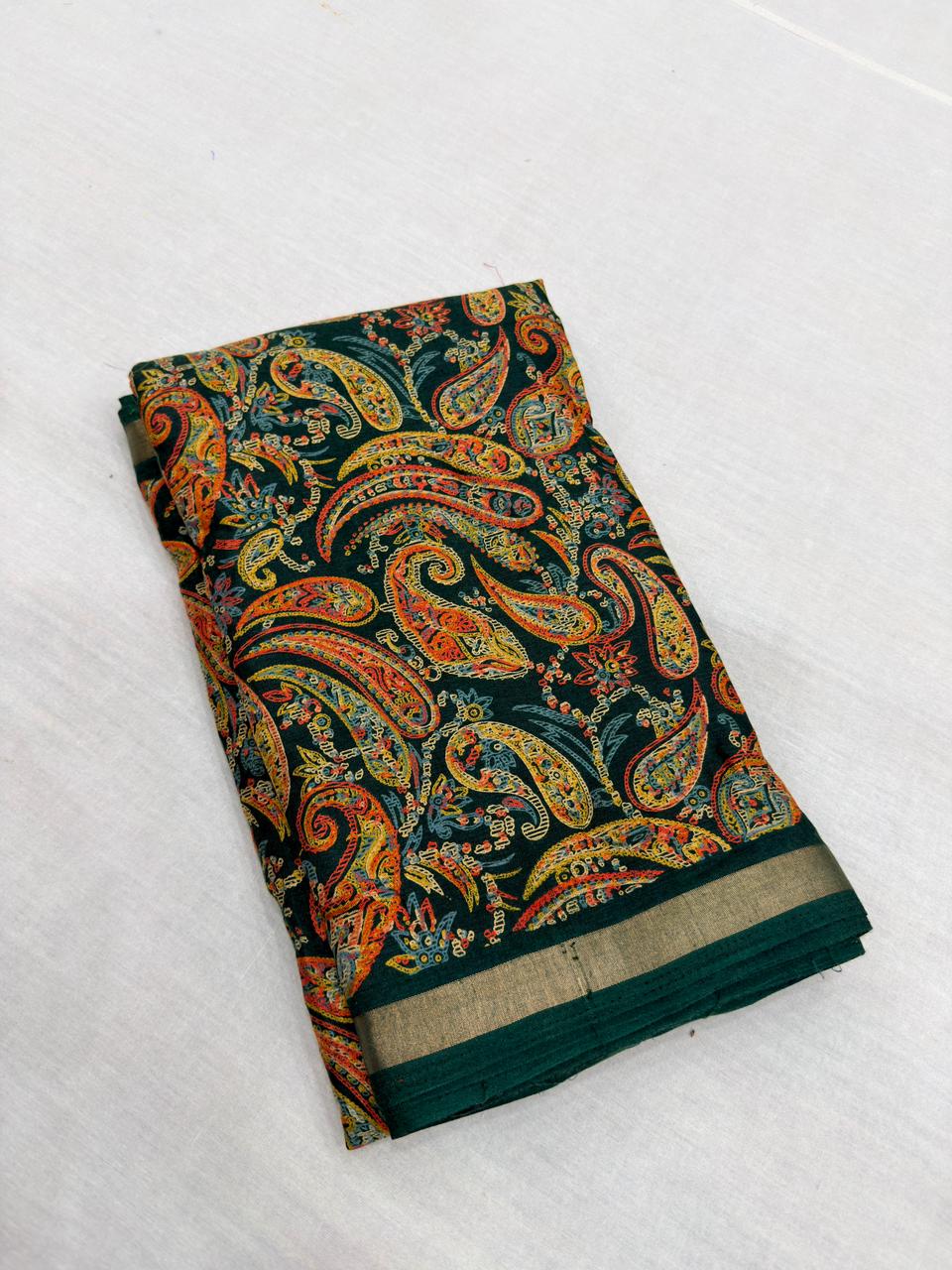 AJARAKH NYLON SAREES BLOCK PRINT COLLECTION