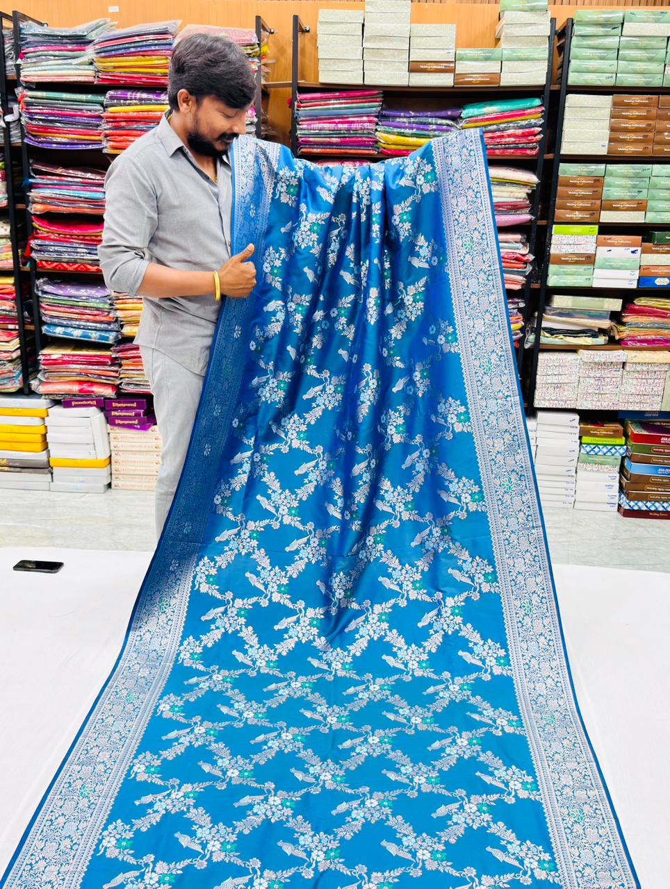 BANARASI PEACOCK KATAAN