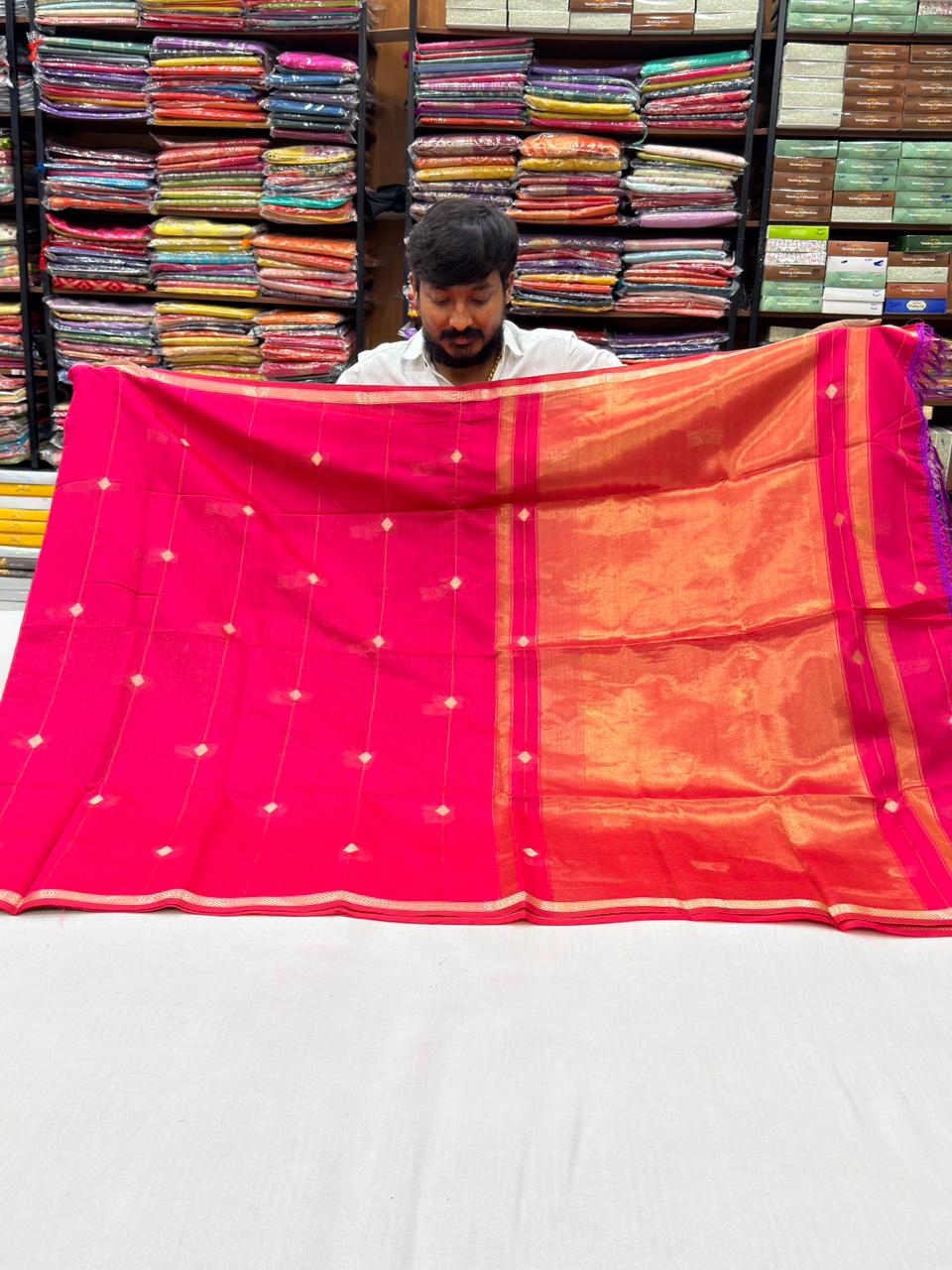 MAHESHWARI CHANDERI SAREES