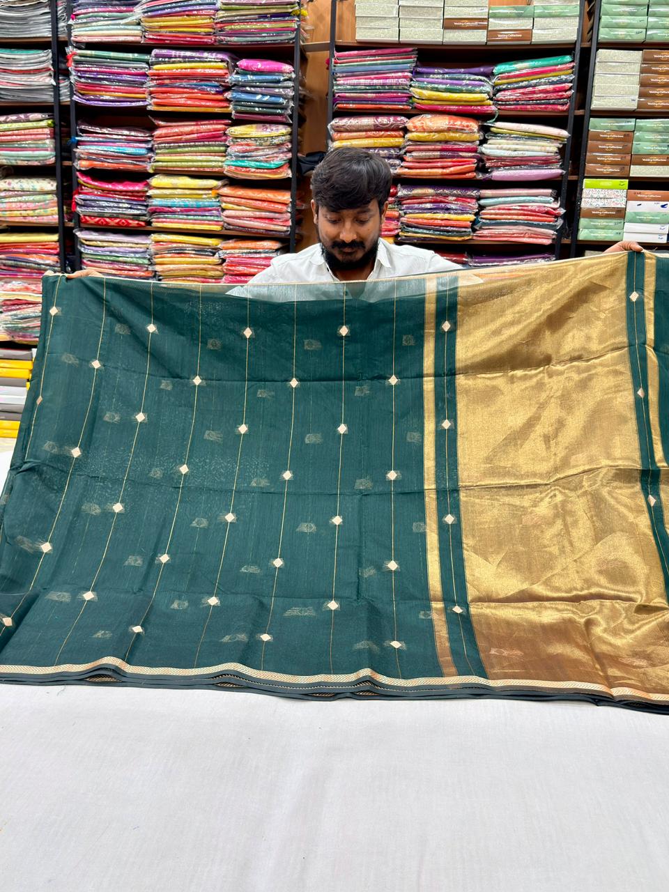 MAHESHWARI CHANDERI SAREES