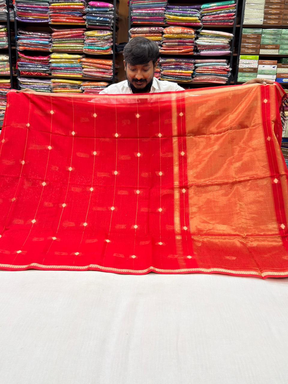 MAHESHWARI CHANDERI SAREES