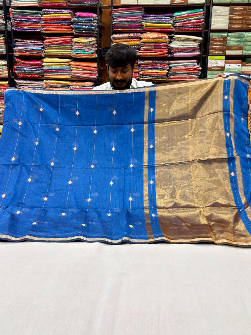 MAHESHWARI CHANDERI SAREES