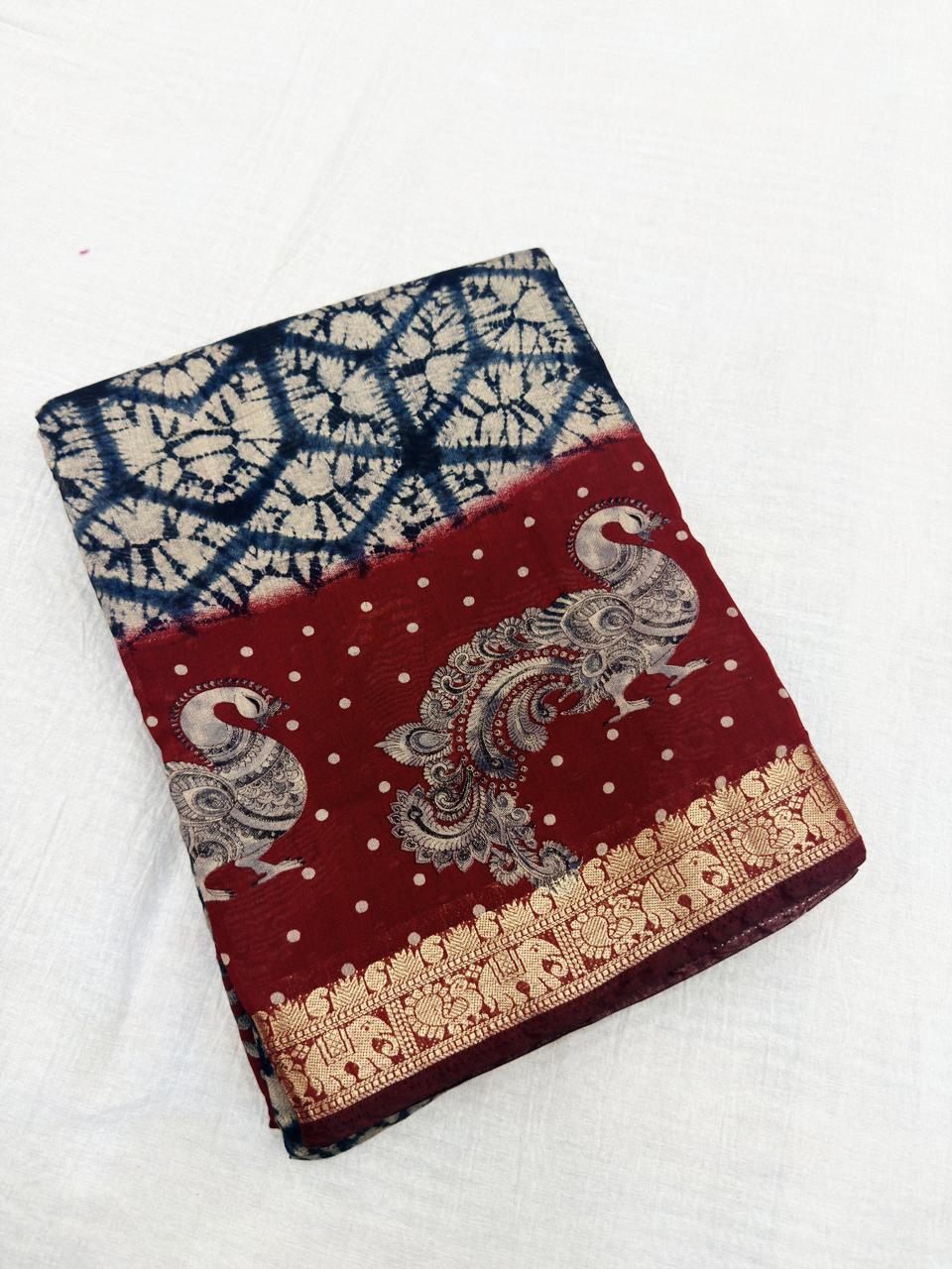 Maheshwari silk sarees