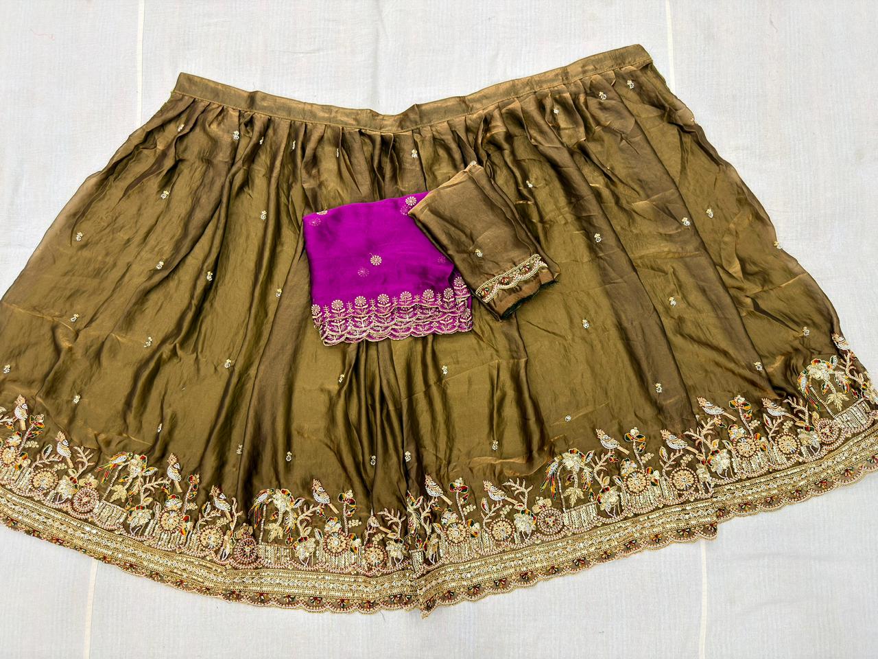 ZARDOZI WORK LEHENGA