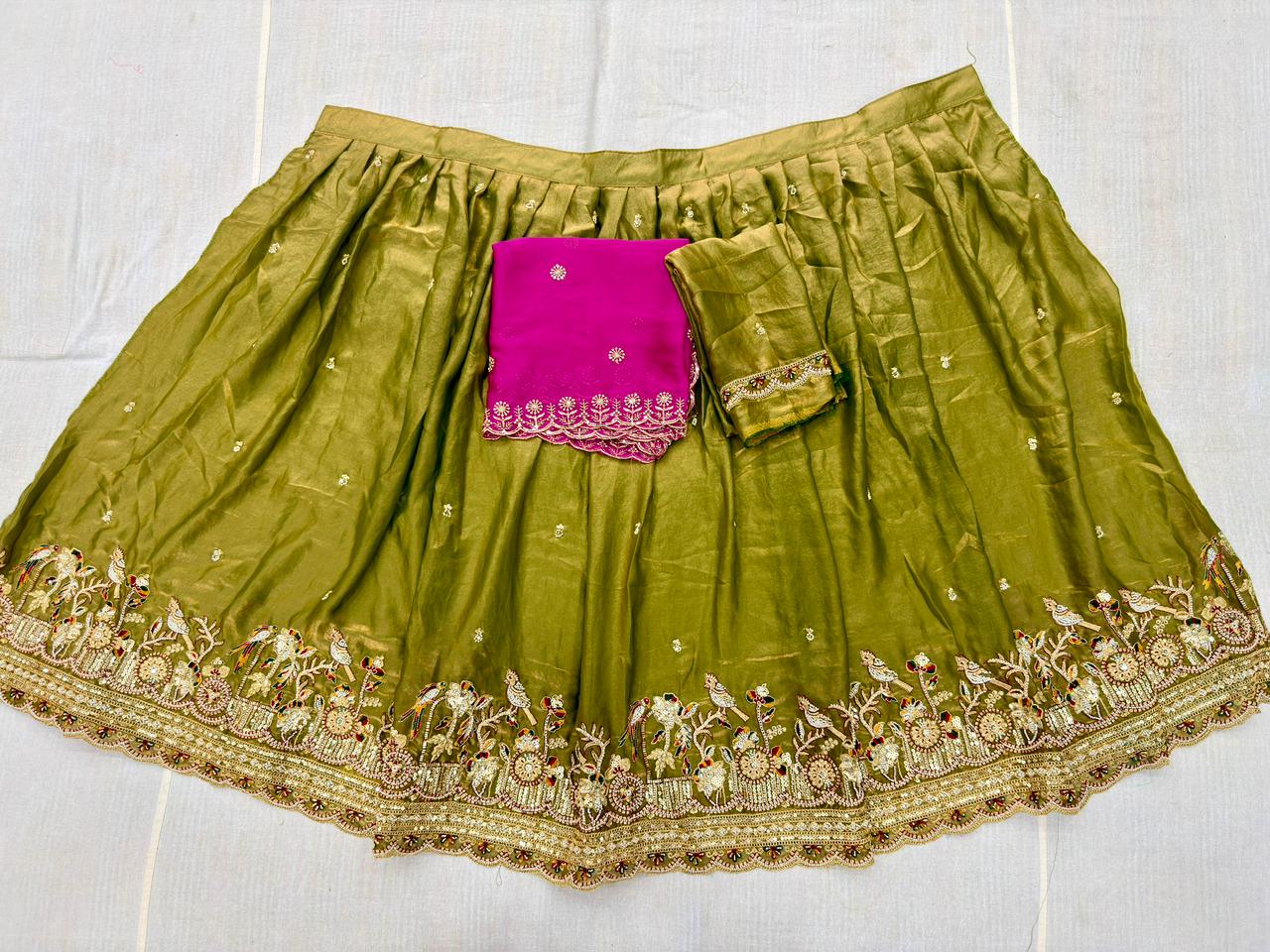 ZARDOZI WORK LEHENGA