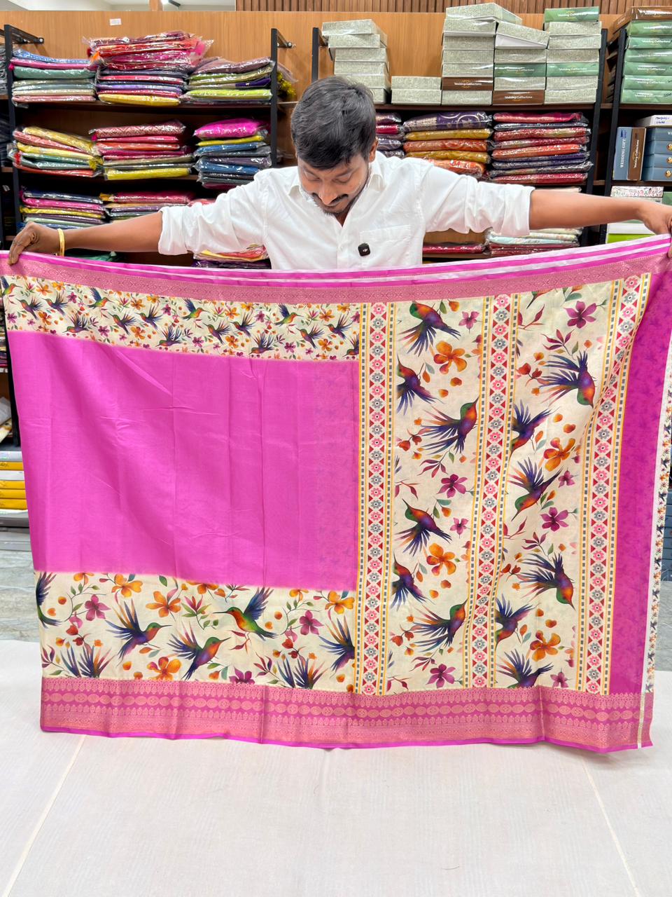 KINGFISHER DOLA SILK