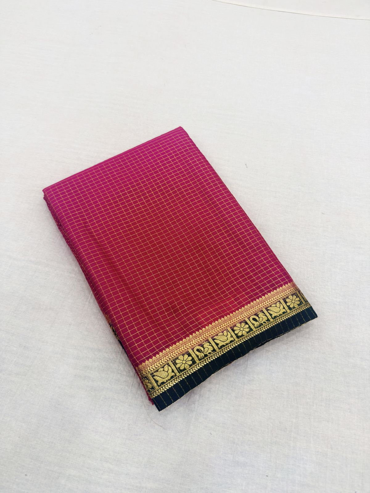 Mysore crepe checks