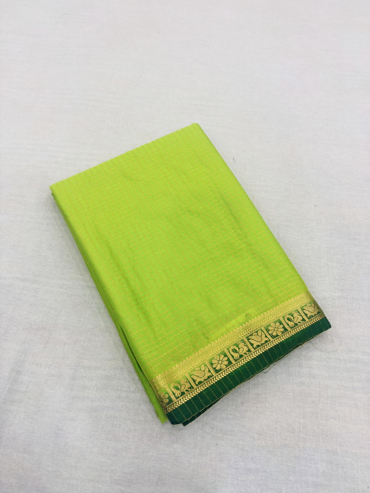 Mysore crepe checks