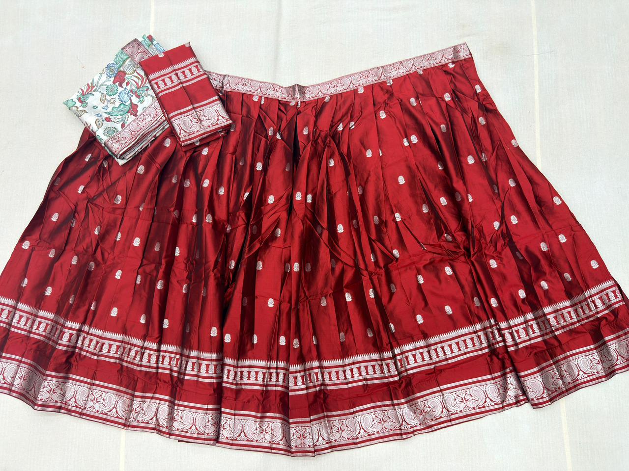 MANGALAGIRI SILK LEHANGA