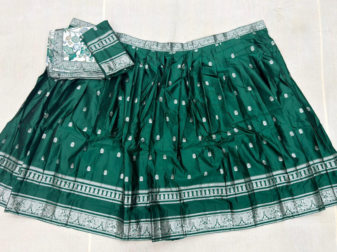 MANGALAGIRI SILK LEHANGA