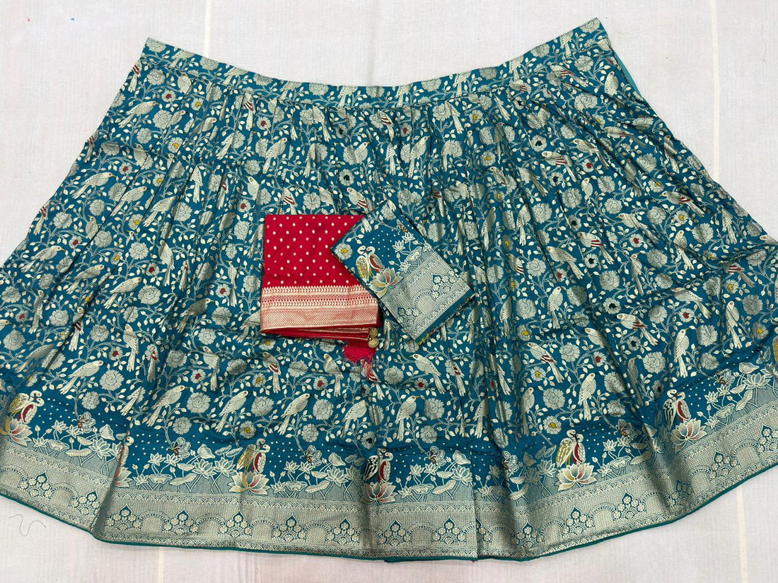 BANARASI WEAVING LEHANGA