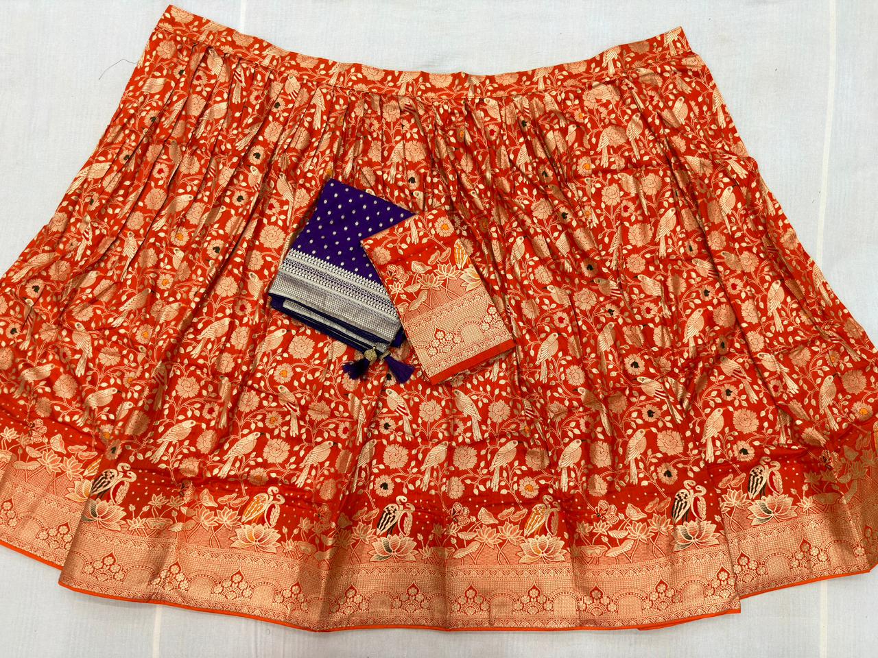 BANARASI WEAVING LEHANGA
