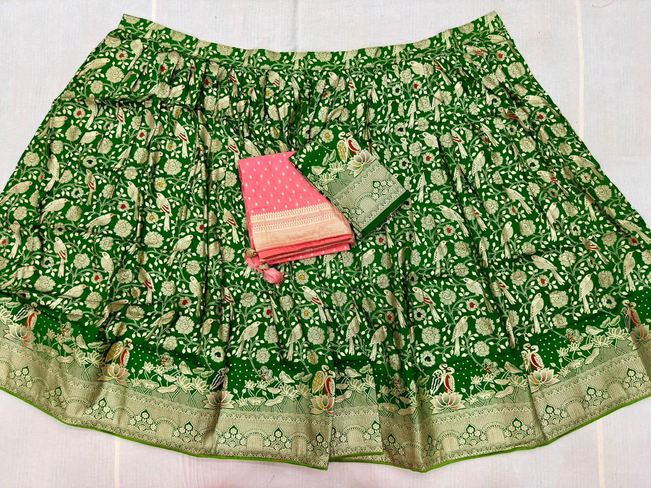 BANARASI WEAVING LEHANGA