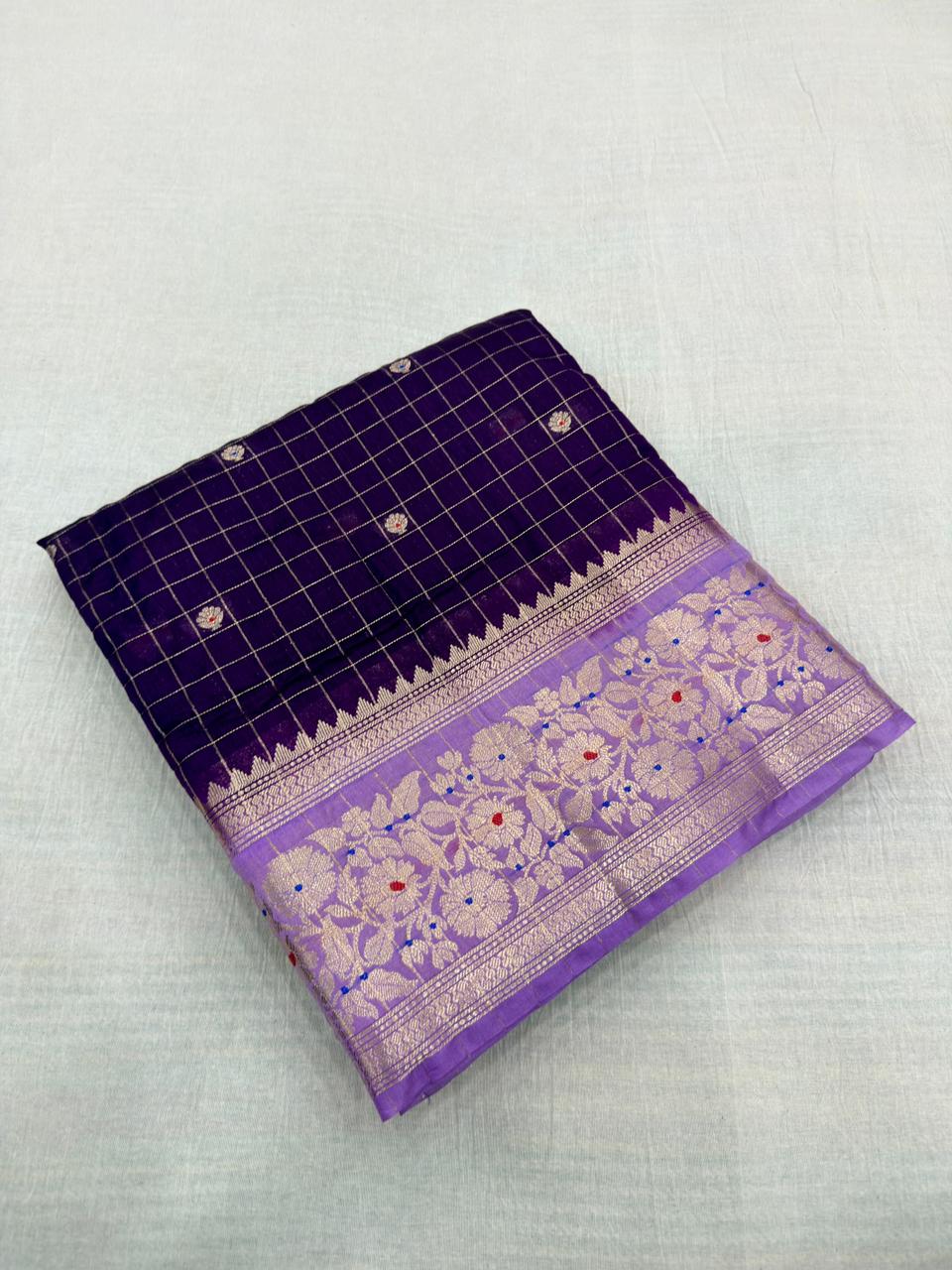 VINTAGE CHECKS BANARASI