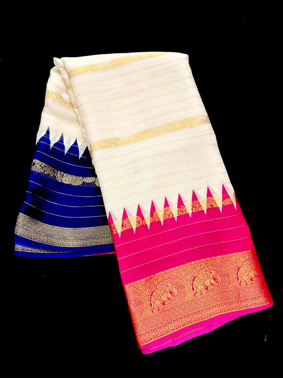 GANGA JAMUNA CRAPE GEORGETTE