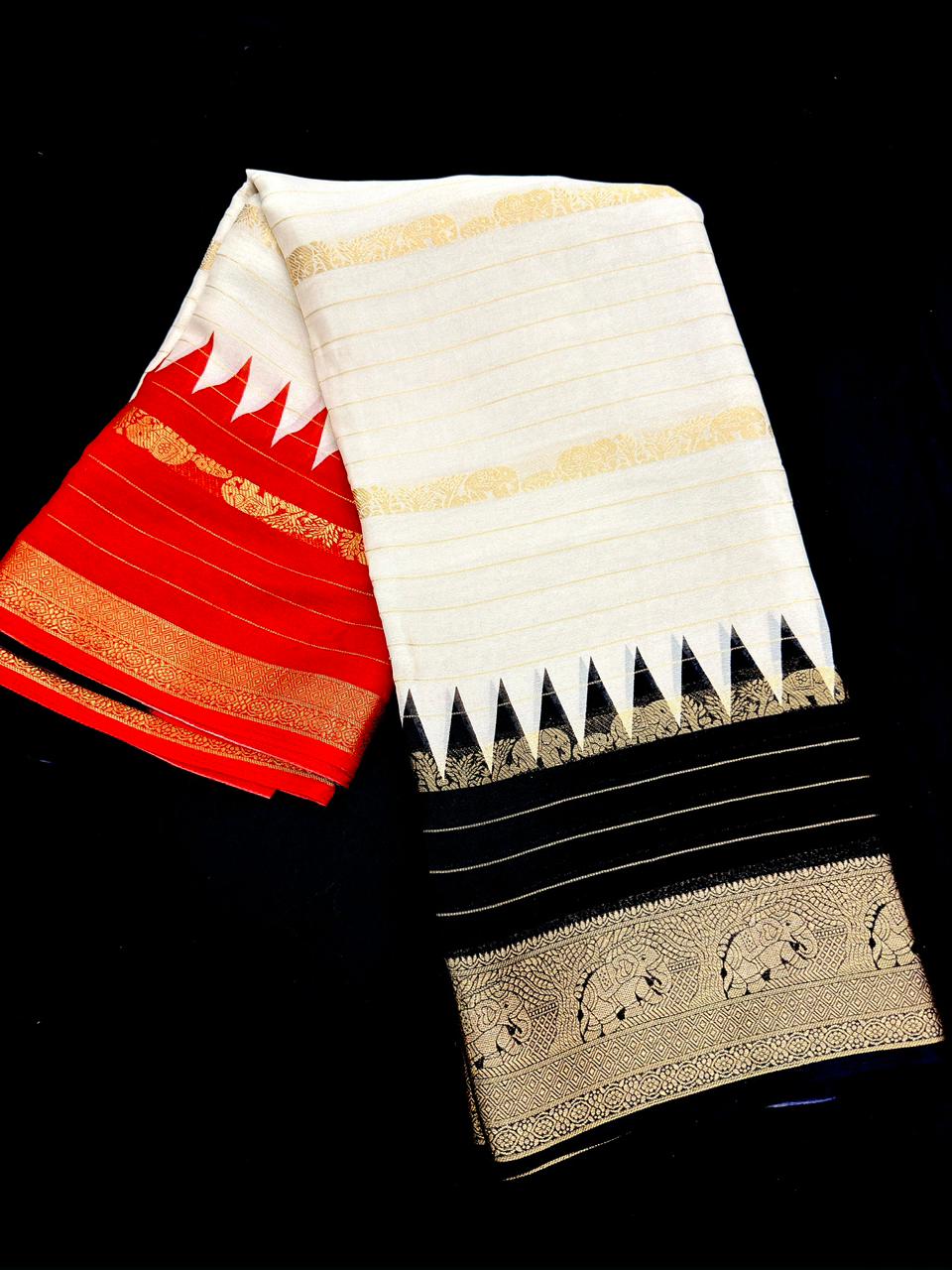 GANGA JAMUNA CRAPE GEORGETTE