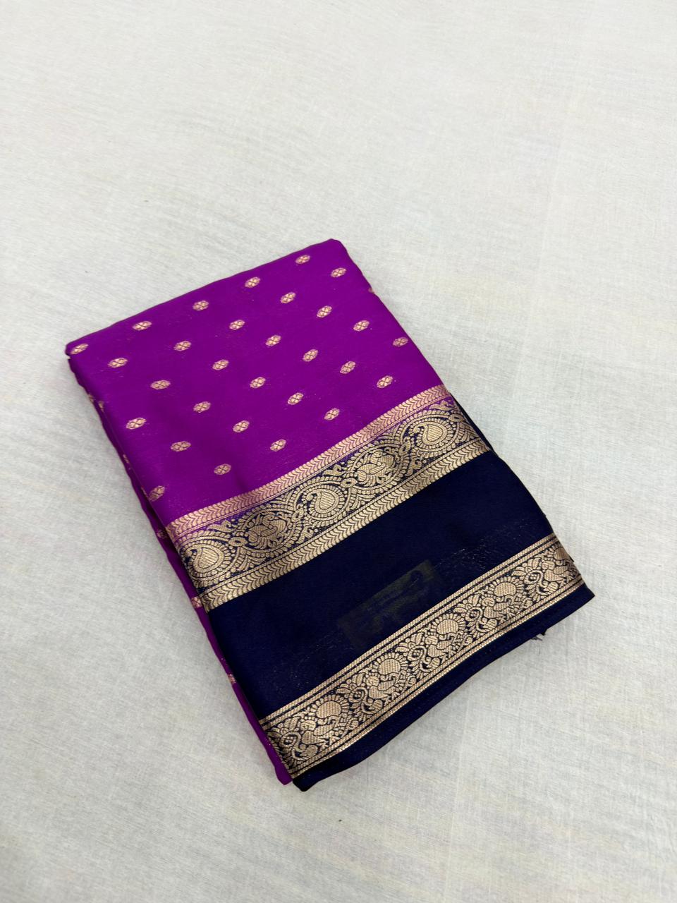 Mysore crepe vintage
