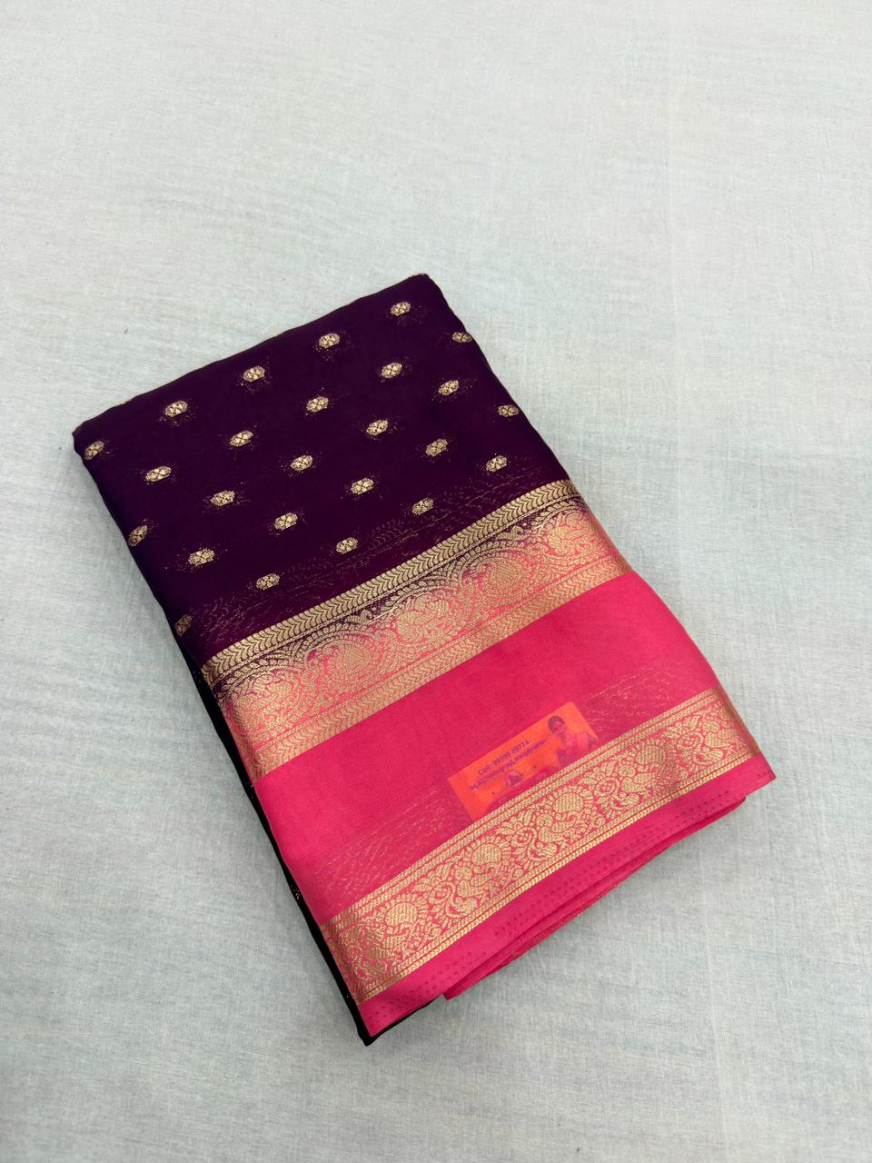 Mysore crepe vintage