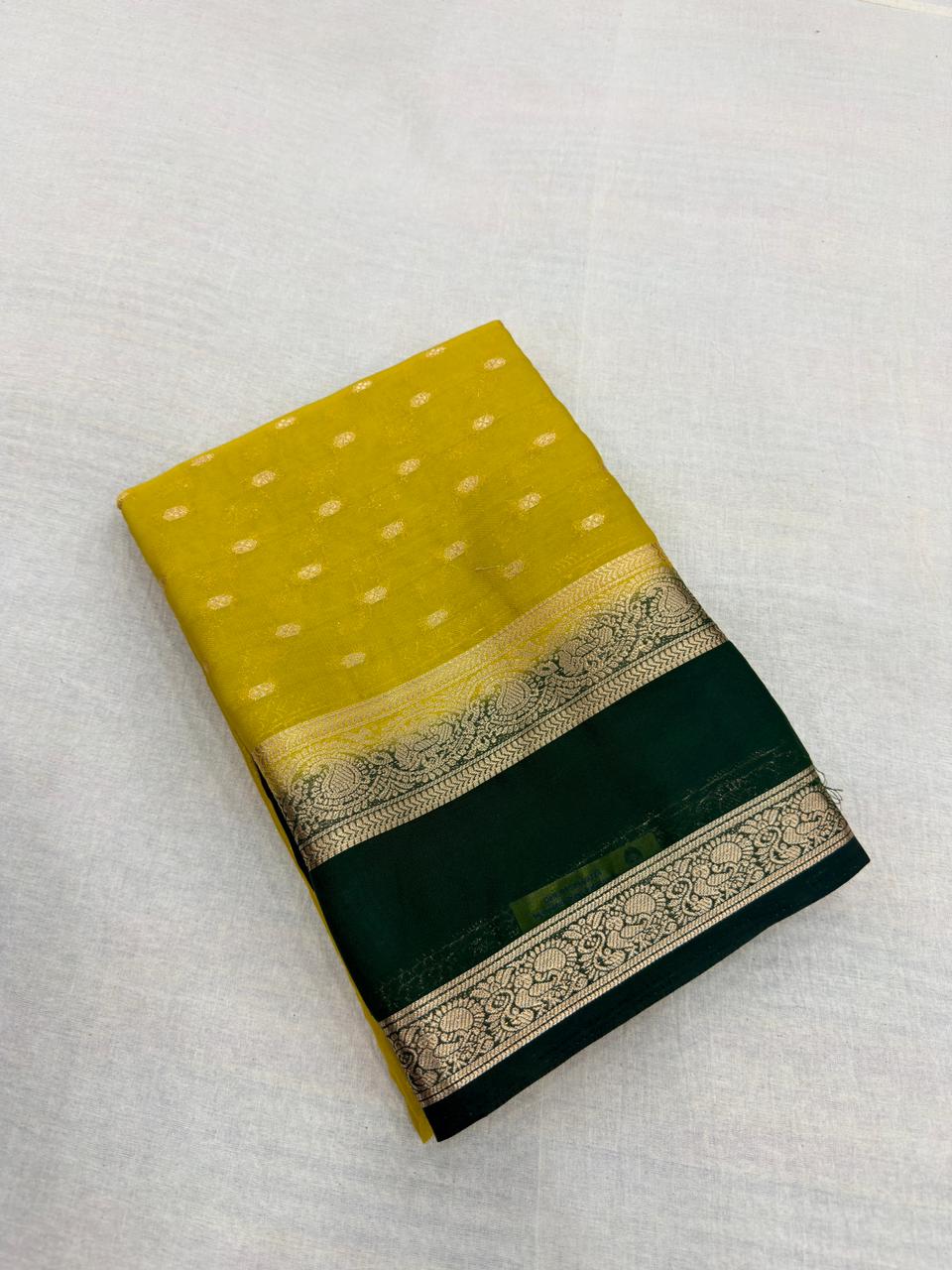 Mysore crepe vintage