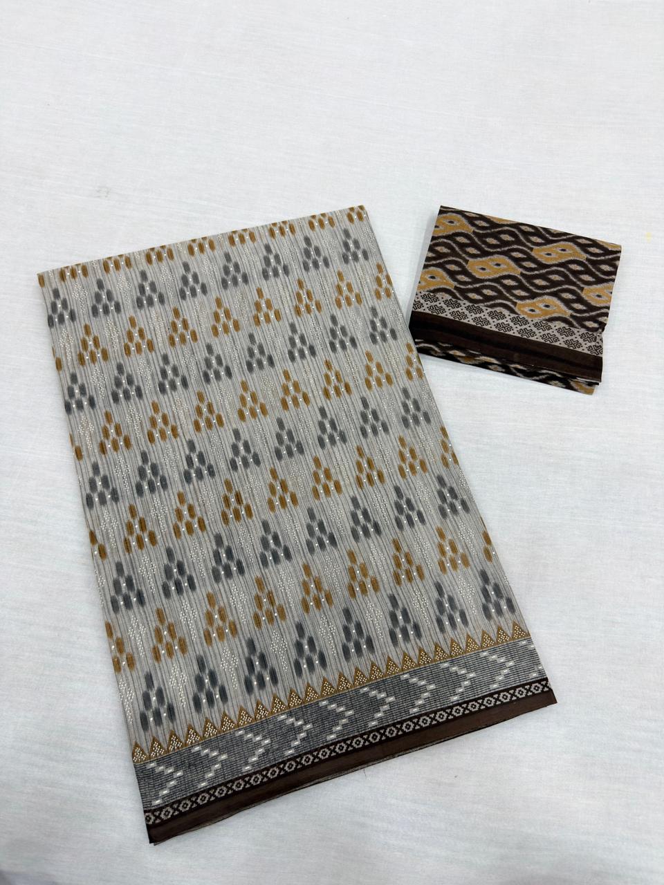 IKKAT DESIGN COTTON