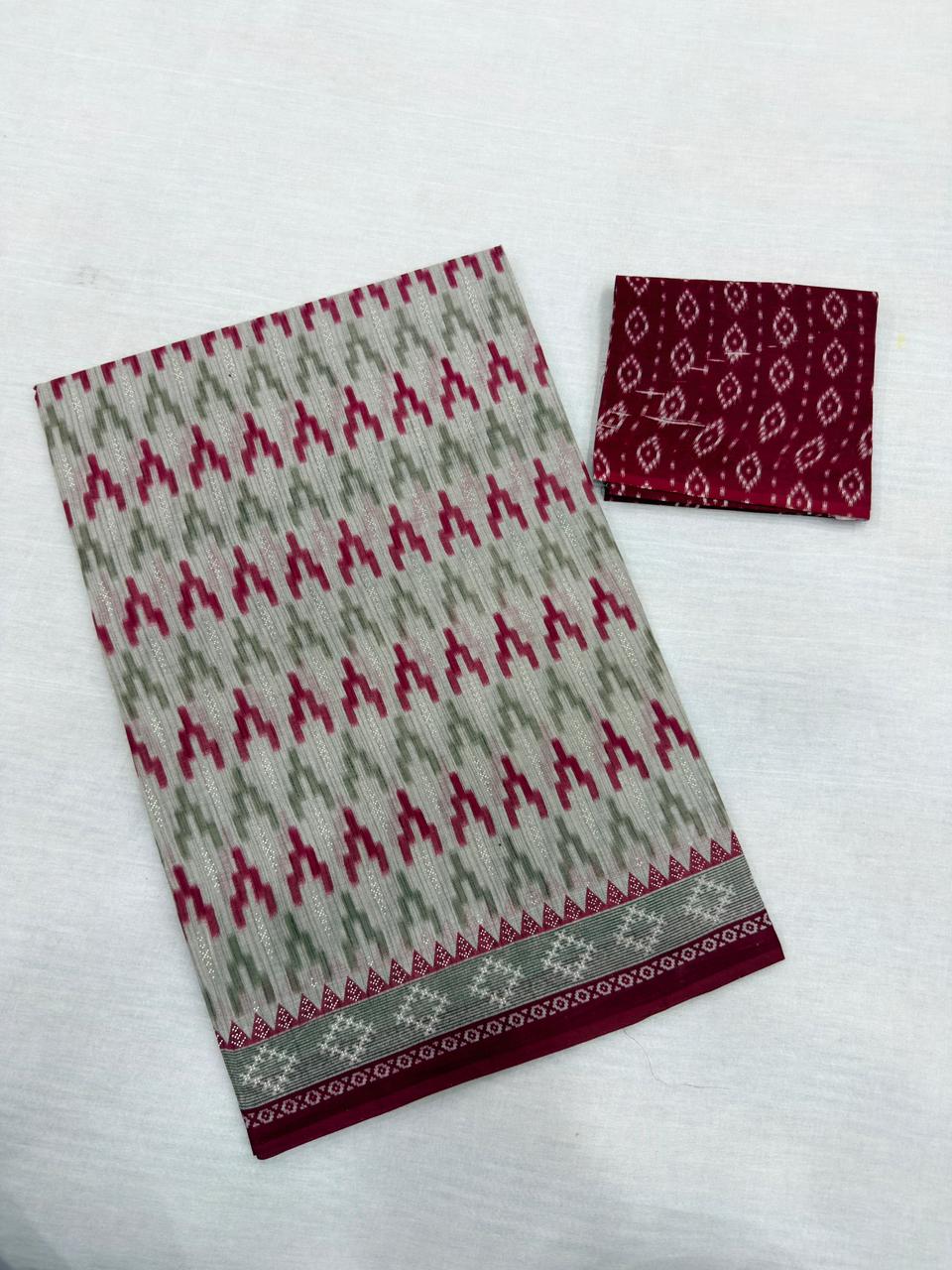 IKKAT DESIGN COTTON