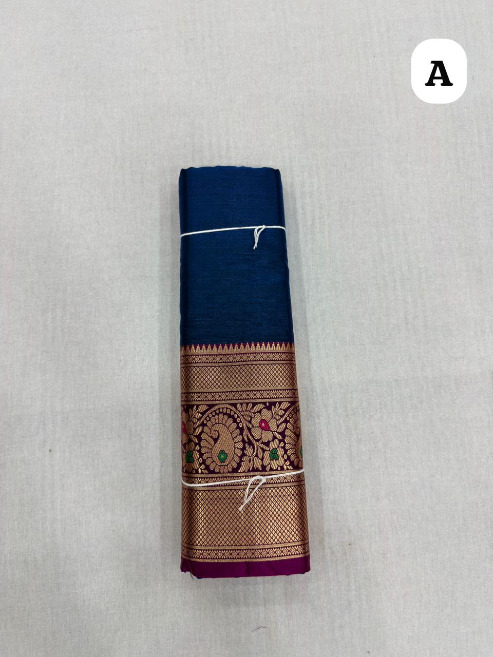 KANJEEVARAM SEMI GADWAL SILK