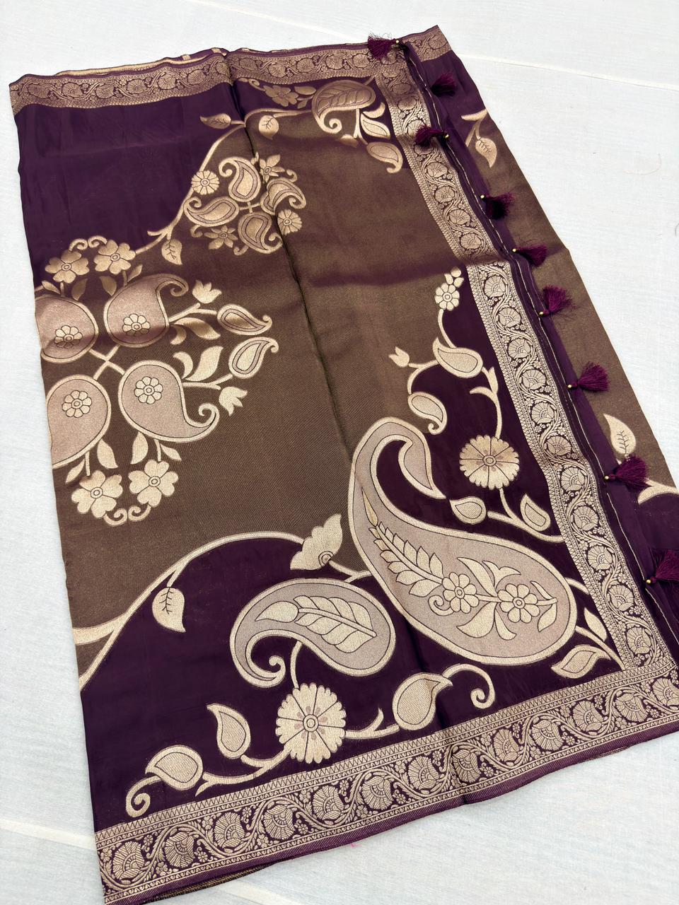 FUSION DESIGNER SILK SAREES