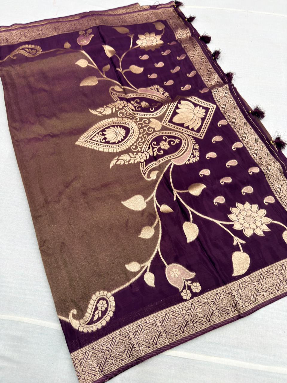 FUSION DESIGNER SILK SAREES