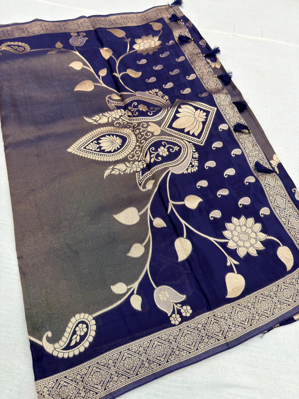 FUSION DESIGNER SILK SAREES