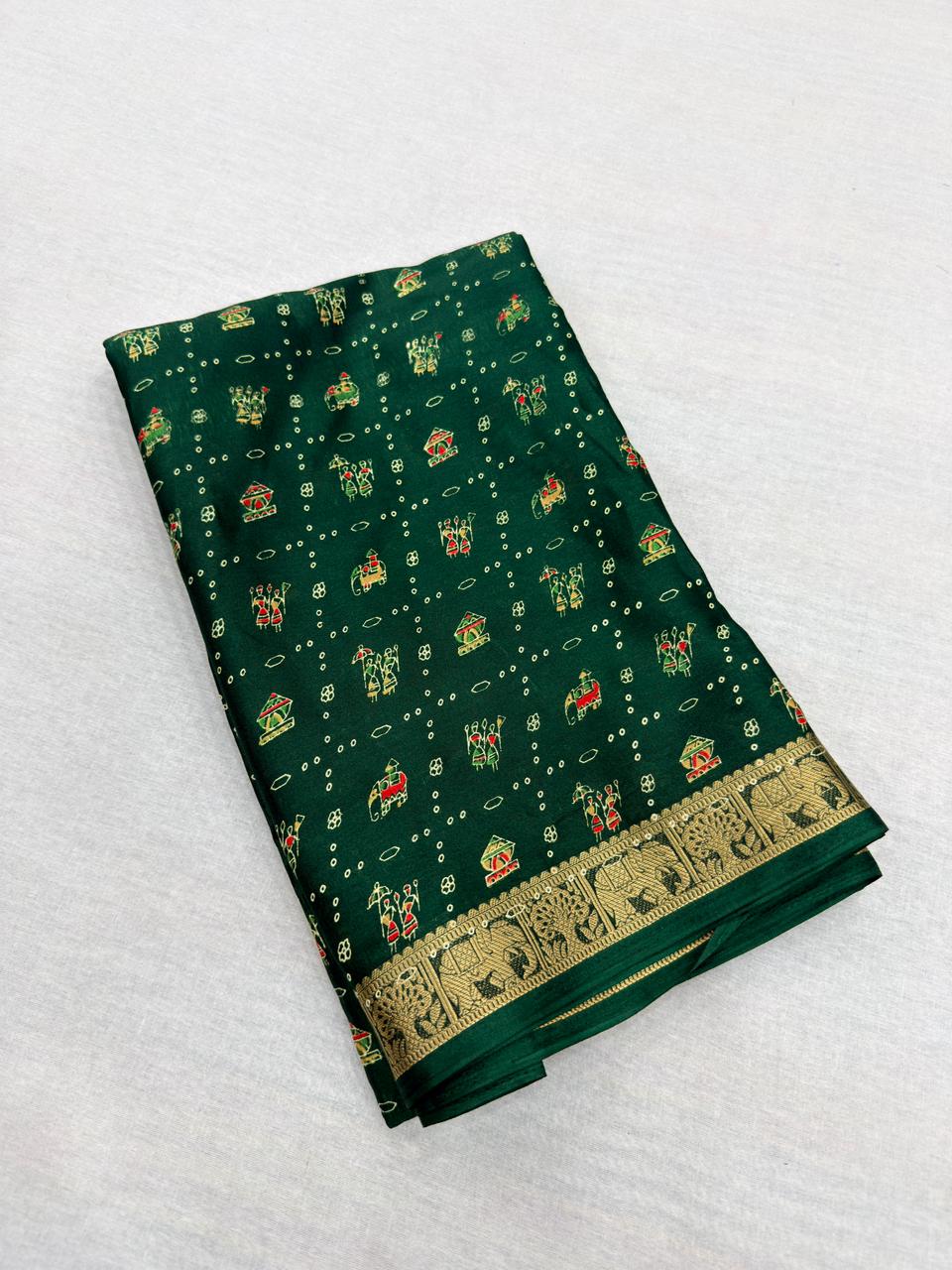 LADDU CRAPE SILK