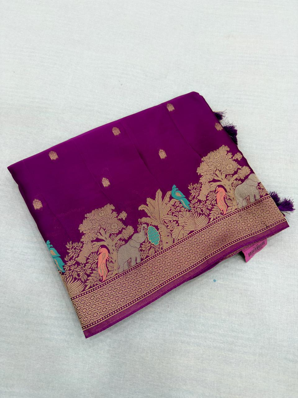 Pure MASHRU handloom