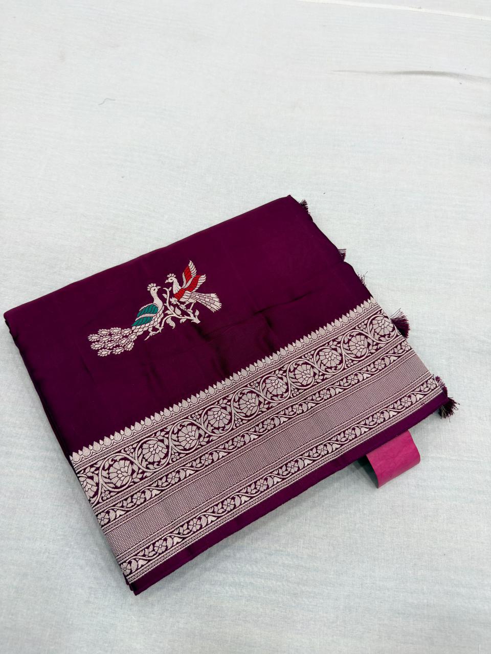Pure MASHRU handloom