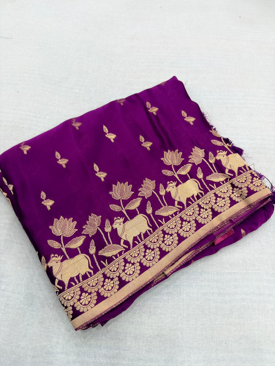 Pure MASHRU handloom