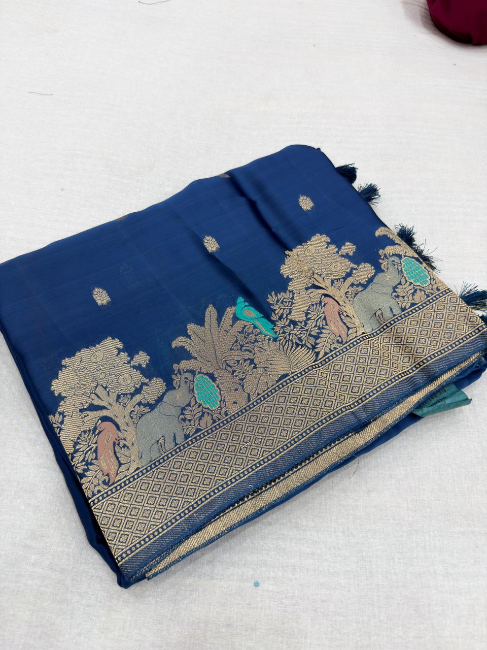 Pure MASHRU handloom