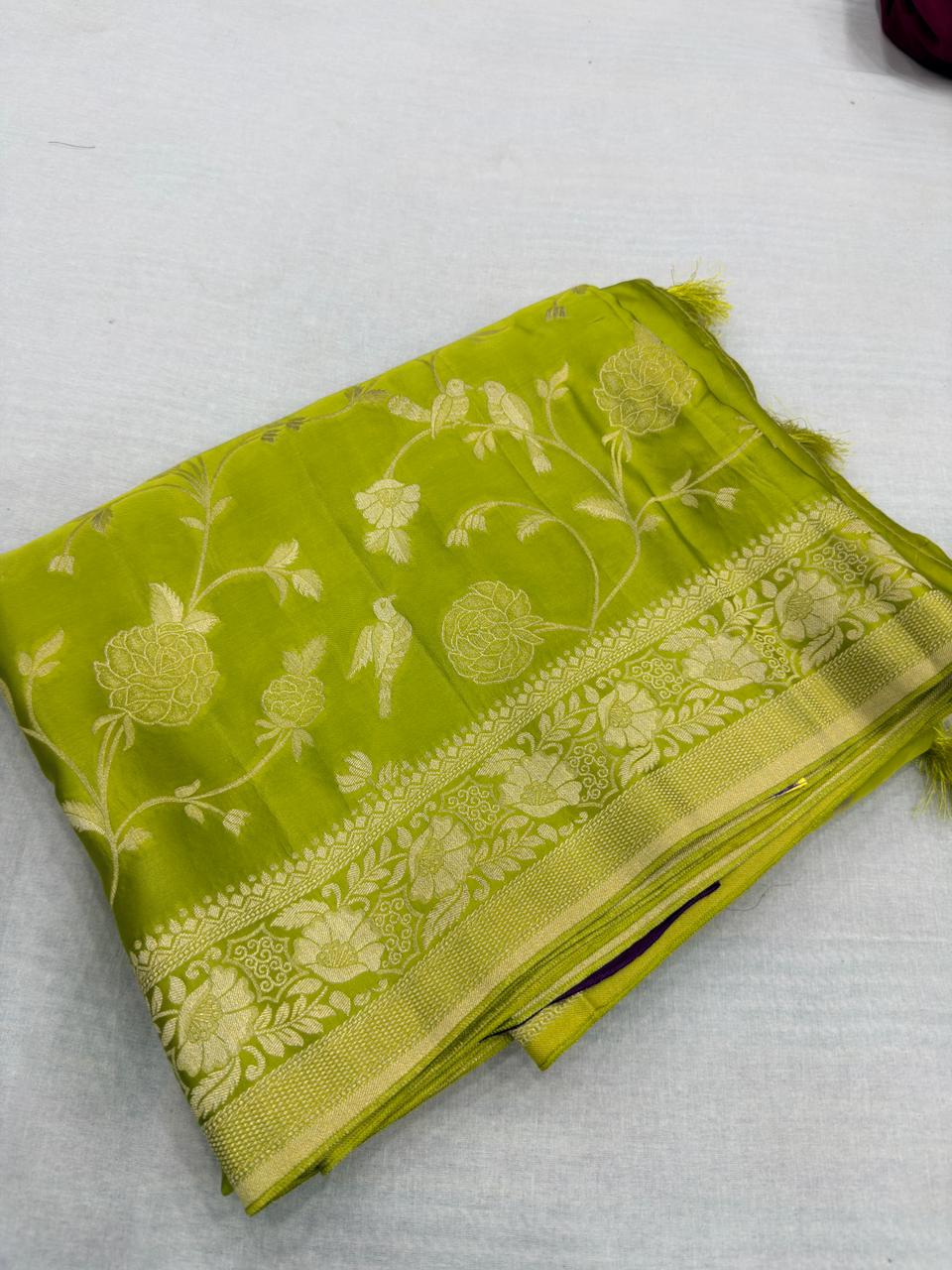 Pure MASHRU handloom