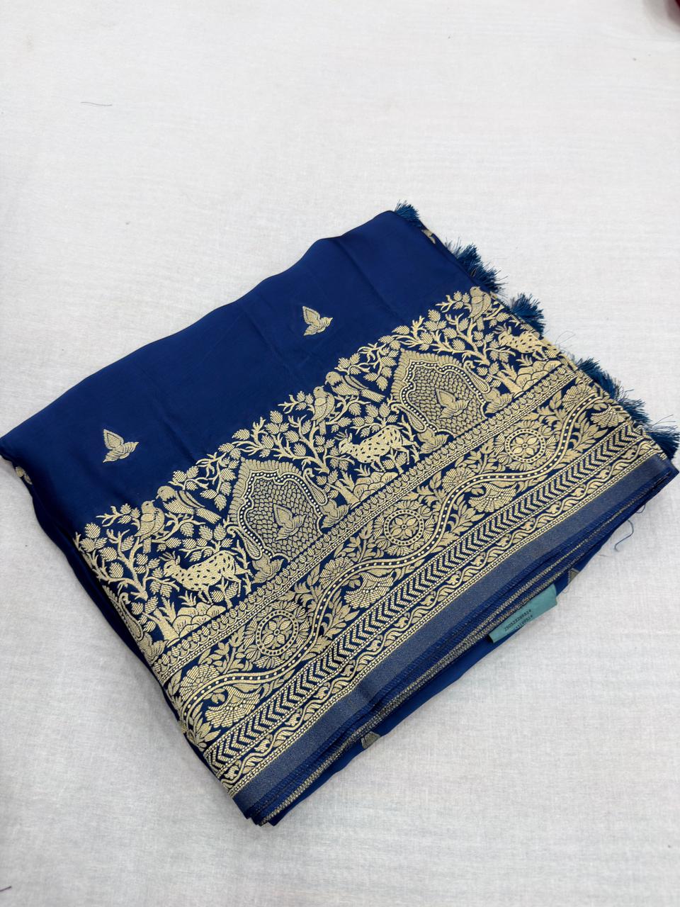 Pure MASHRU handloom