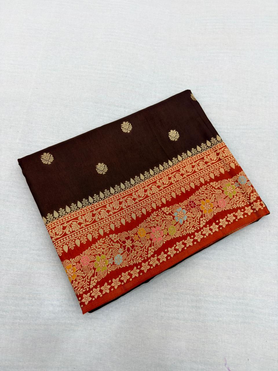 RUSSIAN KATTAN SILK SAREE