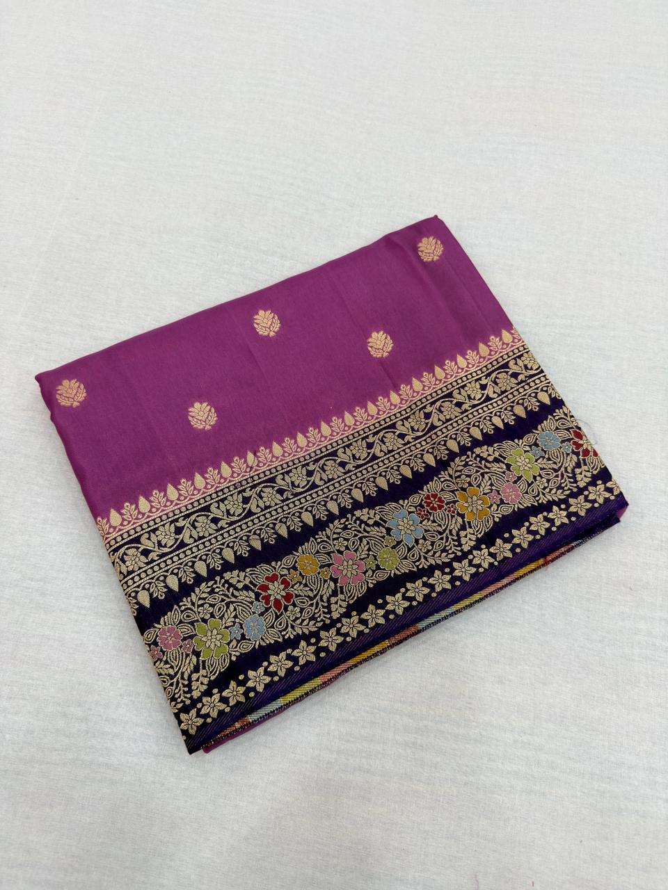 RUSSIAN KATTAN SILK SAREE