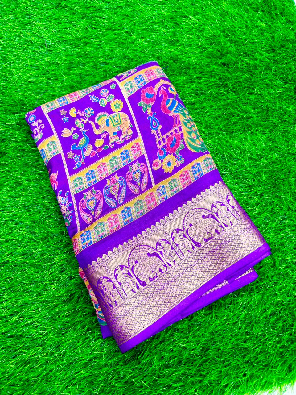 PASHMINA KANI GEORGETTE