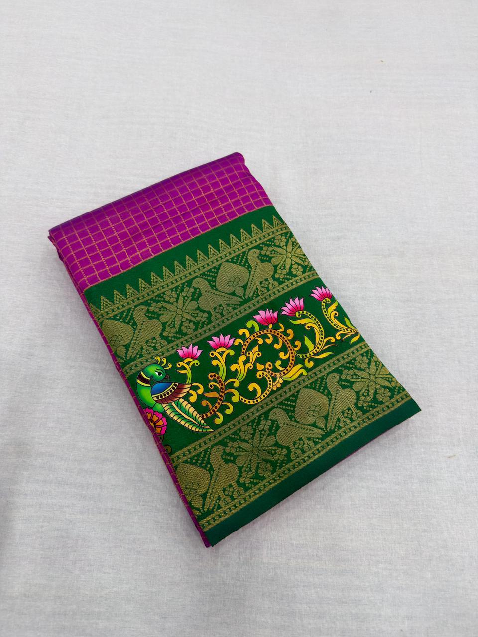 TANJORE PAPER SILK