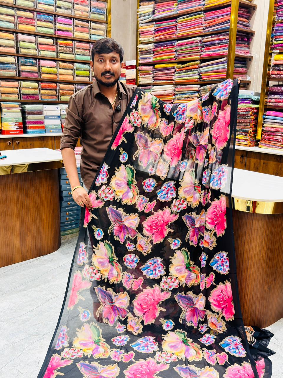 EMBELLISHED PREMIUM GEORGETTE